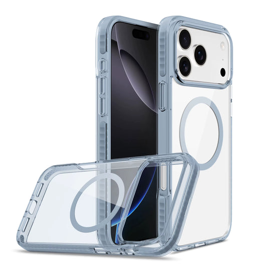 2025 New Product anti Drop Iphone 17 Phone Case TPE TPU 2.0PC Magnetic Phone Cover for Iphone 17 Pro Max 12 13 14 15 16 Pro