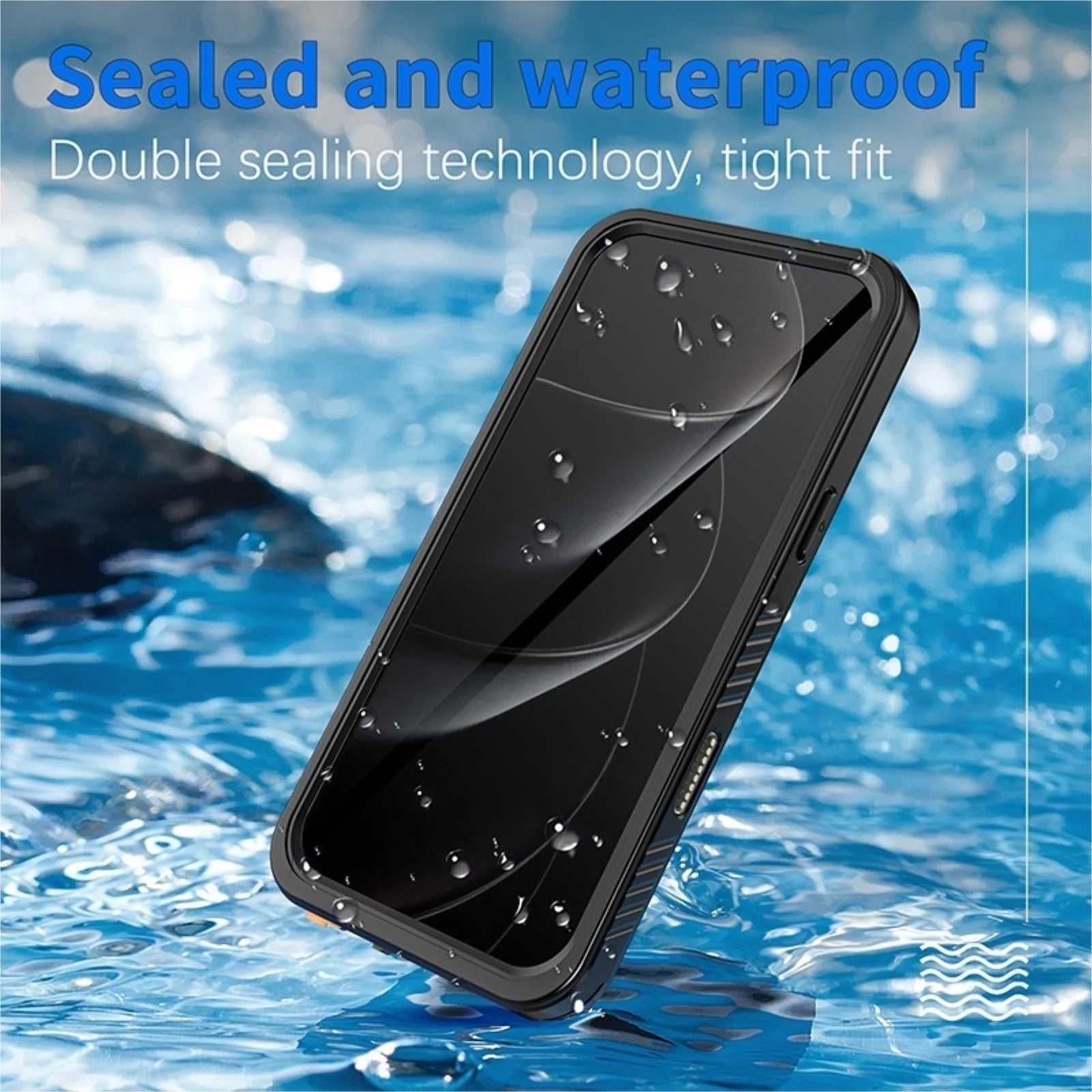 For Iphone 17/17 Air/17 Pro Waterproof Case, Diving & Shockproof Rugged Cover