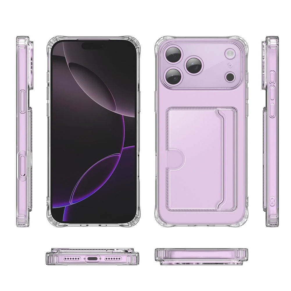 Phone Case Cover for Apple Iphone 17/17 Air/17 Pro/17 Pro Max, Shockproof Dropproof TPU Clear Cover