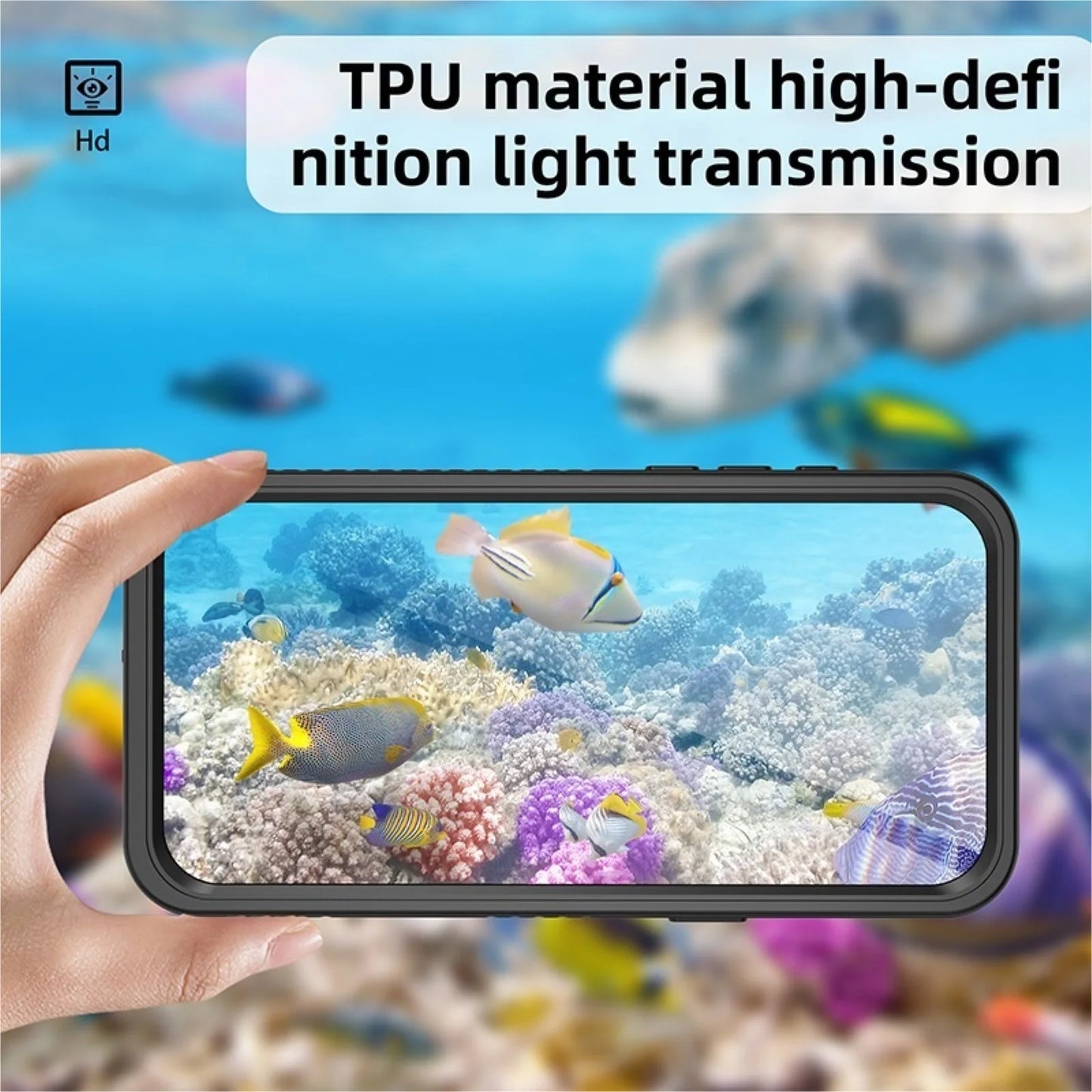 For Iphone 17/17 Air/17 Pro Waterproof Case, Diving & Shockproof Rugged Cover