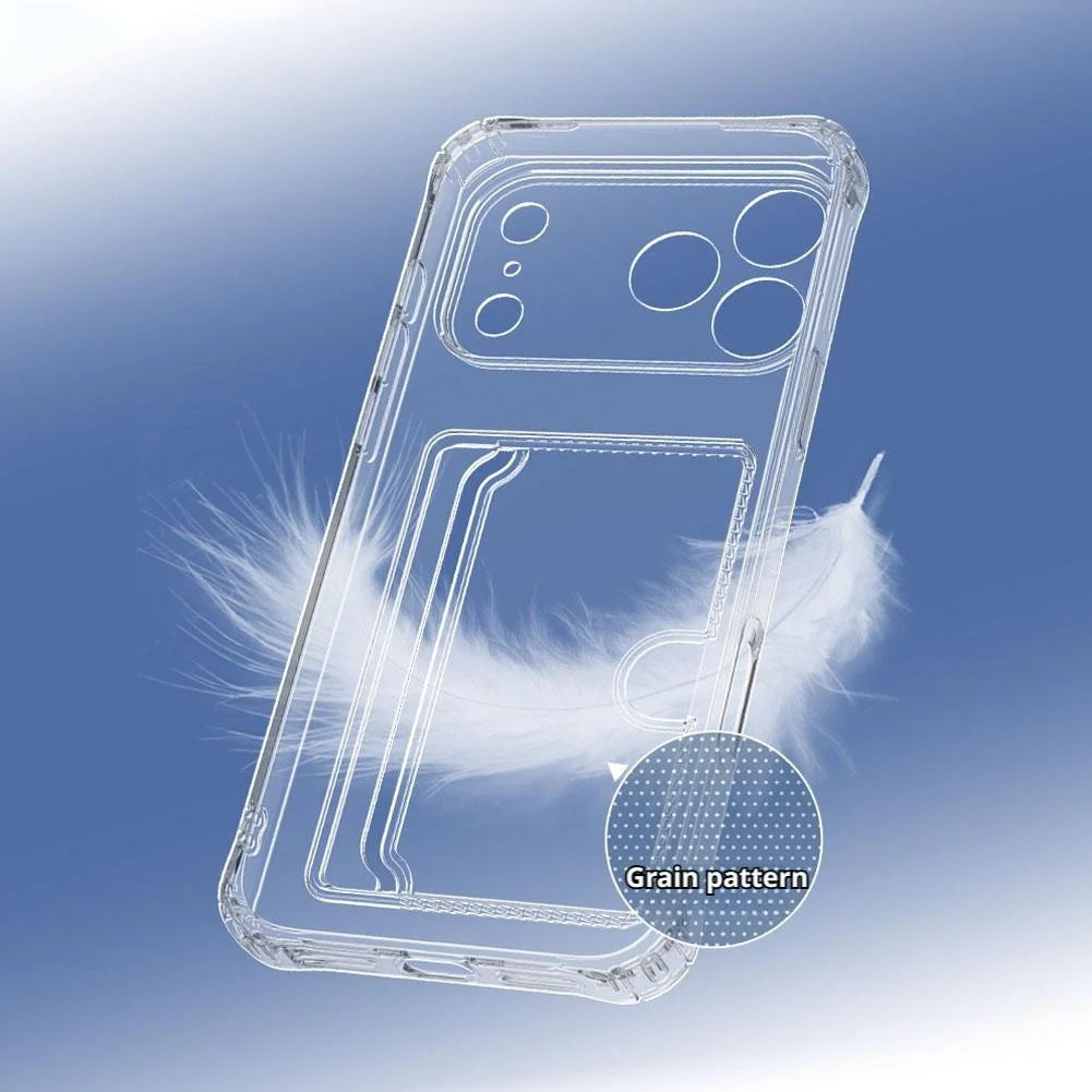 Phone Case Cover for Apple Iphone 17/17 Air/17 Pro/17 Pro Max, Shockproof Dropproof TPU Clear Cover